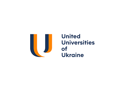 Logo design for UUU 2020 association design logo logo design logodesign logos logotype ukraine ukrainian united universities university