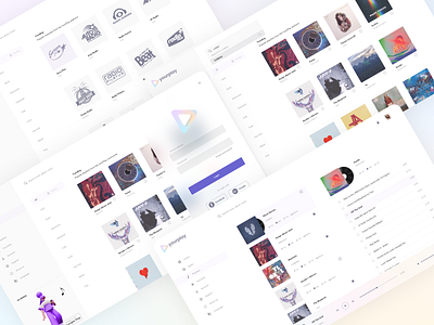 ''YourPlay" Music Podcast concept design music podcast product uiux