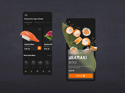 Sushi Design Concept concept food order seafood sushi