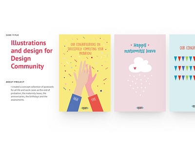 Illustrations for design community