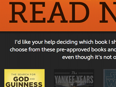 The book poll