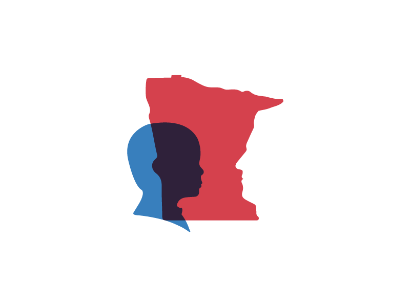 Minnesota youth children minnesota unused concept logo mark branding