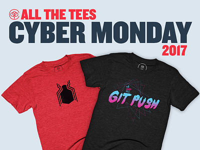 Cyber Monday apparel graphic tee tee