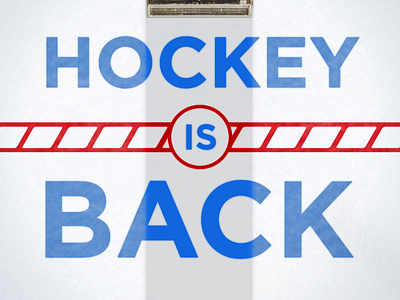 Hockey Is Back! bruins hockey nhl