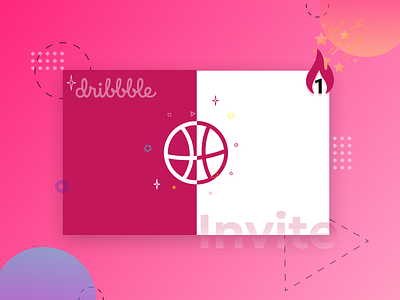 Dribbble Invite design dribbble dribbble invitation dribbble invite graphics invitation invite sketch