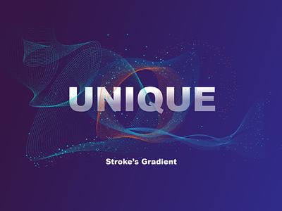 Stroke Lines UNIQUE Gradient - Adobe Illustrator adobe creative design graphicdesigns illustration minimal