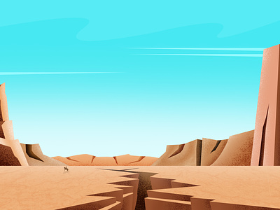 Desert desert design digital art digital illustration digital painting hill illustration illustration art landscape landscape design mountain sky srabon arafat tree vector