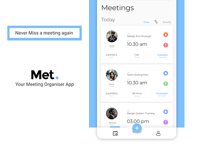 Met. - Meeting Organiser App