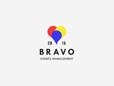 Bravo Events - Hypothetical on White branding brands design designer illustrator logo logodesign logos swiss type vector vectors