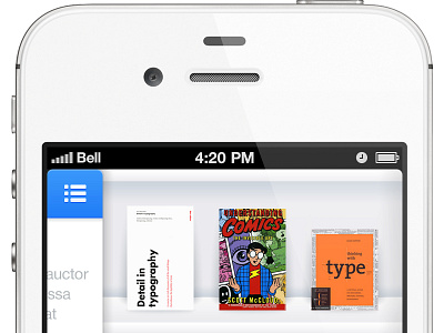 iOS Bookshelf