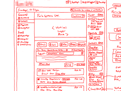 From Wireframe to Interface animation application blueprint clean gif interface online product progress red software spectrum taipei taiwan ui ux wireframe work