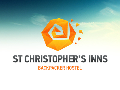St Christopher's Inns behance connect design friends happy logo times website