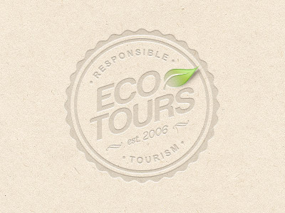 Responsible Tourism africa badge eco emblem leaf responsible tourism tours