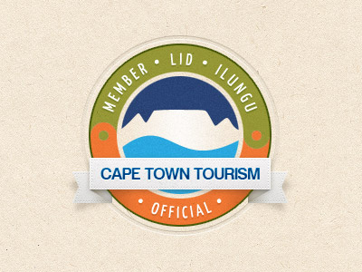 Cape Town Tourism africa badge cape emblem redesign tourism town