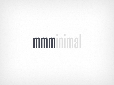 mmminimal logo minimal mmminimal website