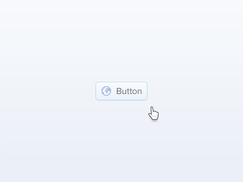 Animated Button States animated button click horns hover icon press retina states ui ux