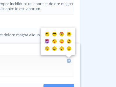 Emoticons application chat comment emoji emoticon icon message rebound smiley