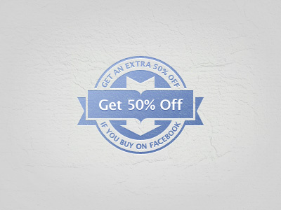 Get 50% off your facebook purchase badge discount facebook stamp