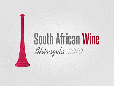 South African Wine bottle football shiraz soccer south africa south african vuvuzela wine world cup