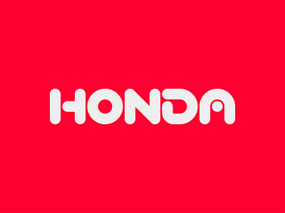 HONDA branding honda identity japan logo nippon red unsolicited redesign
