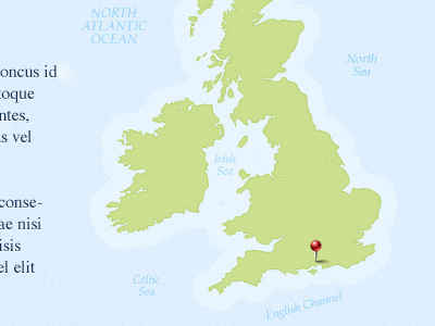Map british isles map uk