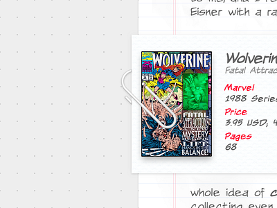 Paperclip 2.0 blog comics paperclip stationery ui wolverine