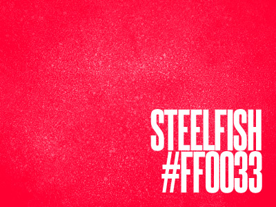 STEELFISH #FF0033 color colour ff0033 font pink red steelfish