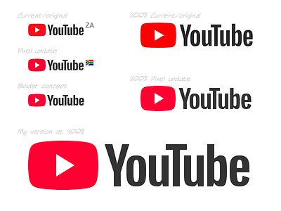 Pixel Perfect YouTube Logo branding chaos concept google icon insanity logo pixel nazi youtube
