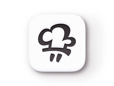 TinyChef App Icon app chef default food hat icon maximal minimal tiny tinychef