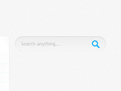 Subtle Search bar field icon magnify magnifying glass search subtle ui work in progress