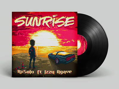 RxSolo ~ SUNRISE 80s 90s izzy agave pixel art pixels retro rxsolo sega genesis sunrise super nintendo tvgame