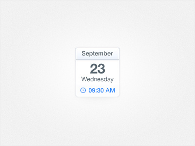 Mini Calendar alarm calendar clean dates deadline interface layout micro month navigation schedule time timeline today ui ux week