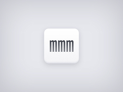 mmm 114 favicon icon iphone minimal mmm pixels white