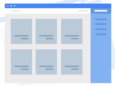 Wireframe of Admin Cpanel