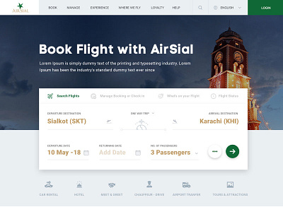 Travel Design book flight tickets