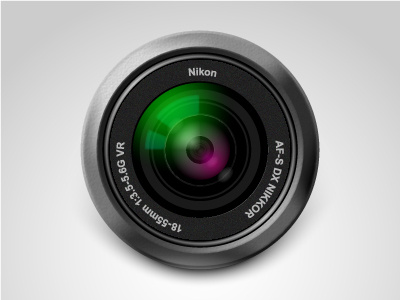 Nikon Lens icon lens nikon
