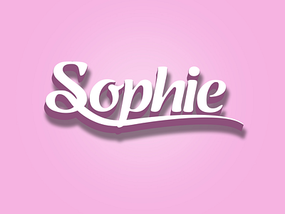 Sophie customtype typography