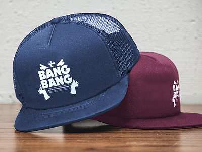 Bang Bang Gear Trucker Cap cap graphic logo truckercap vector