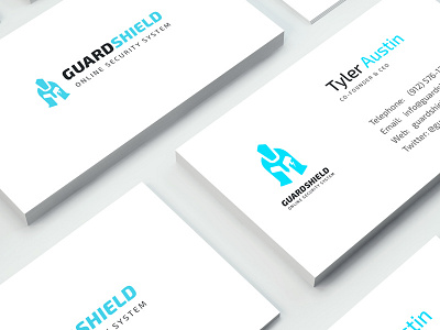 Guardshield businesscard identity logo print visual