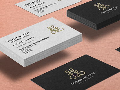 Mc Coy Business Card businesscard identity logo print visual