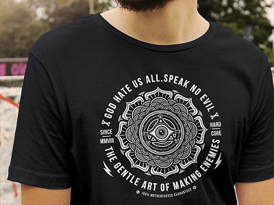 Speak no Evil - God hate us All T-shirt graphic illustration tshirt vector