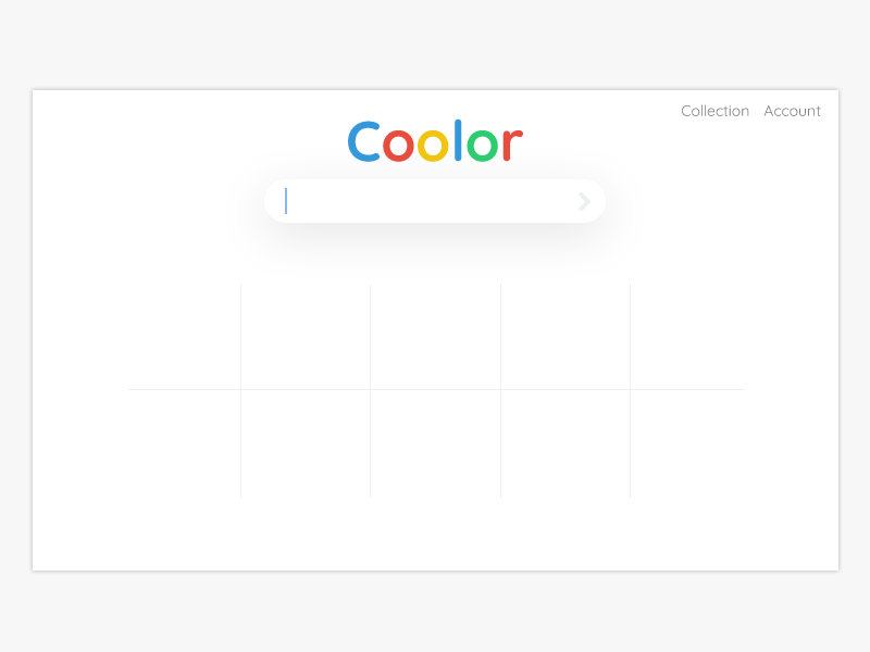 Coolor color color picker concept search search engine ui ux