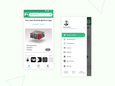 Google Play Store Redesign