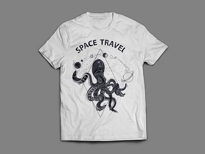 Space Travel t-shirt design daily design digital art graphic design t shirt t shirt design