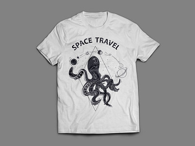 Space Travel t-shirt design