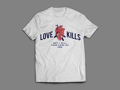 Love kills t-shirt designs