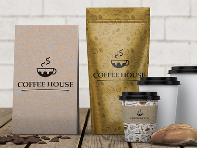 Coffee House packaging design branding branding design branding identity branding logo design graphic design logo logo design logo hunting