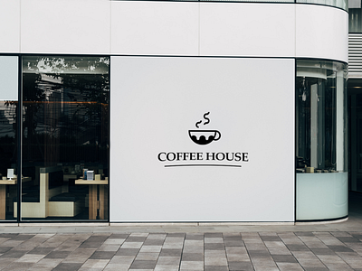 Coffee House wall signage design