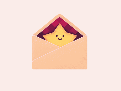 Recommendation Icon cute design e mail emoji emotion face iconography illustration letter mail newsletter rate rating recommendation send smile smiley face star vector