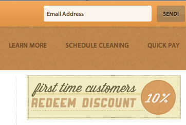 Cleaning Website cleaning texture typography web